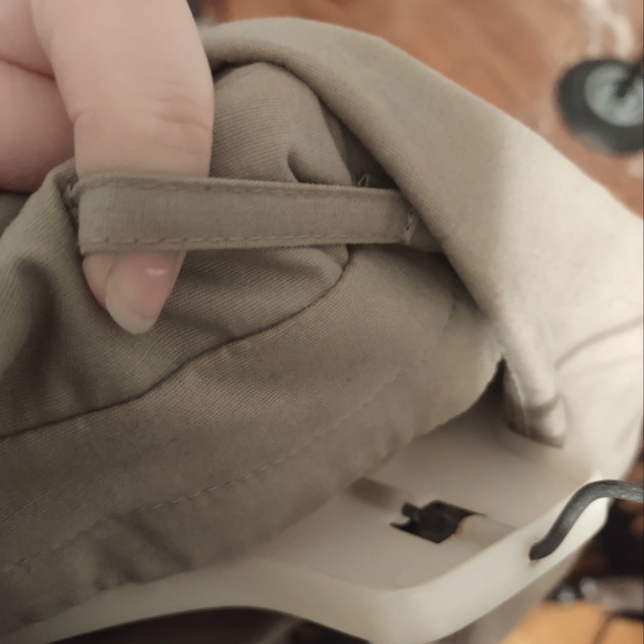 London Fog Towne Mens trench coat tan double breasted like new - Picture 17 of 17